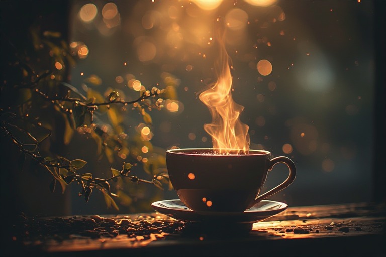 Memulai Hari dengan Kelembutan Secangkir Kopi atau Teh Hangat